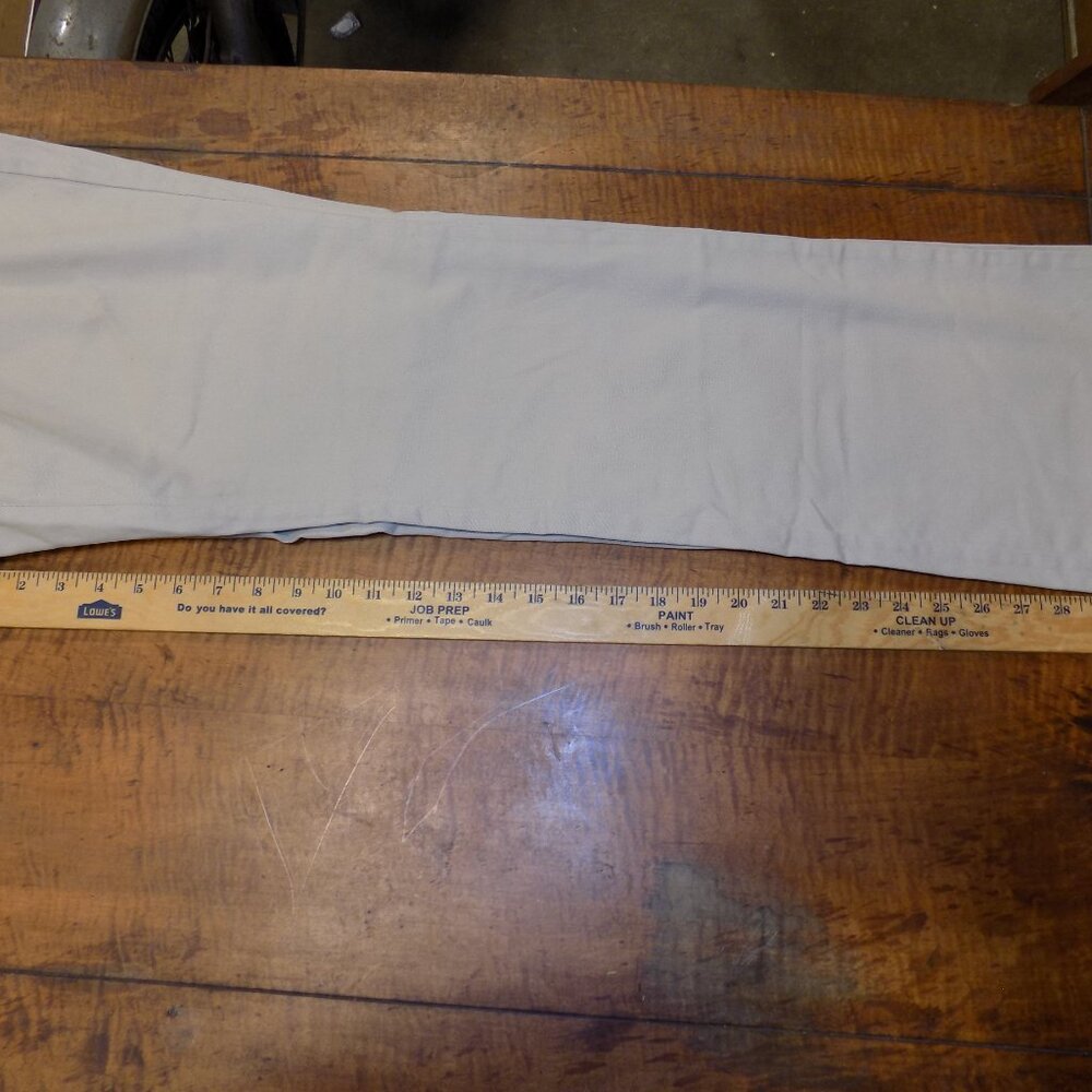 Old Navy Boot Cut Khaki Pants Women’s 16 Tall Beige Career Casual - Picture 4 of 10